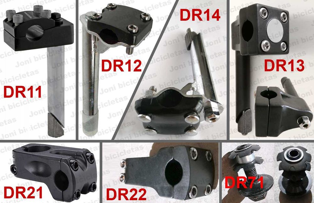 Peças p/ bicicleta BMX free style e tradicional