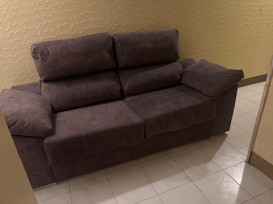 Sofa 2 lugares - cinza