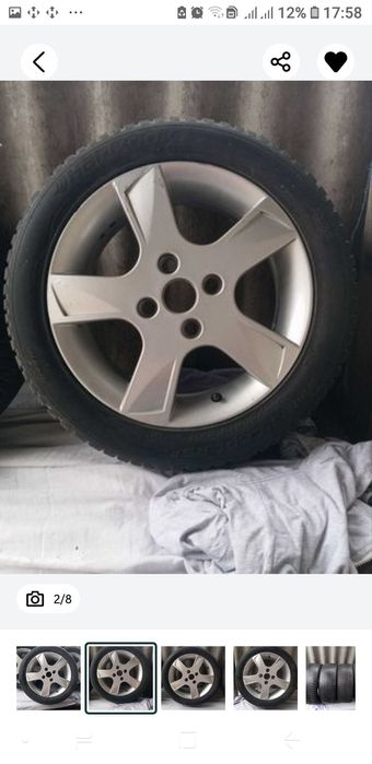 5000грн комплект 4×108 R15 Audi Ford Mazda