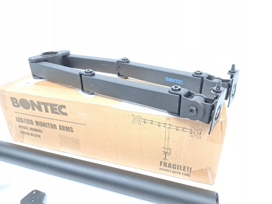 Uchwyt Na Dwa Monitory 13-27" Bontec Mdm002B