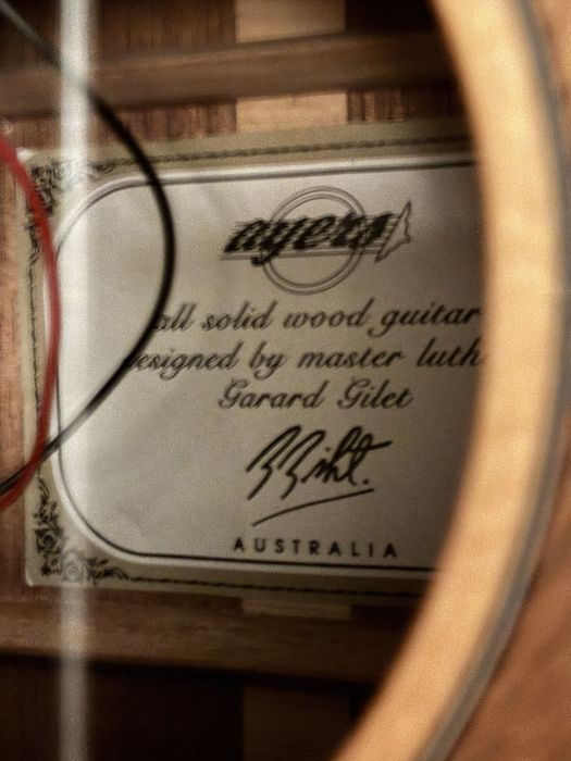 AYERS swierk mahon Palisander OM Orchestra 000 Fishman Grover 48mm AA