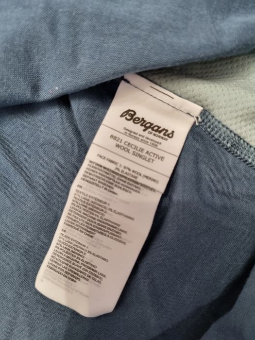 Odzież termiczna podkoszulka Bergans XL 42 wełna
