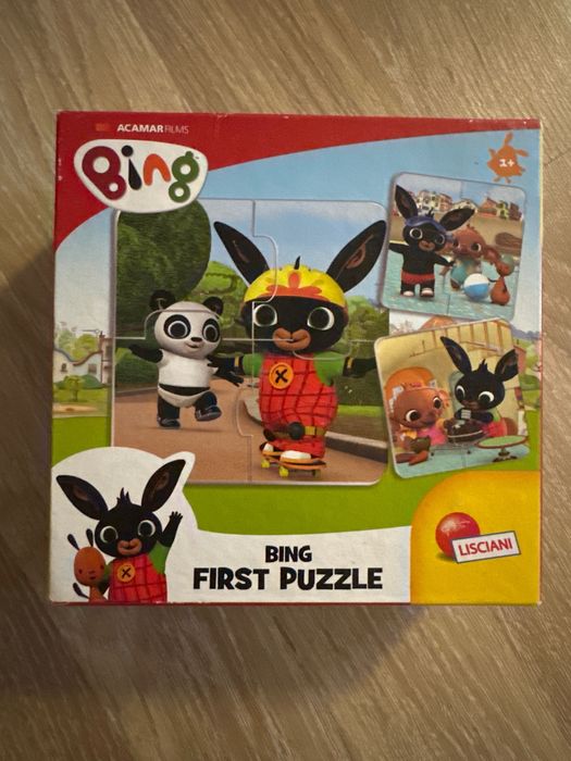 Puzzle bing BIG first puzzle 8 obrazków x 4 elem