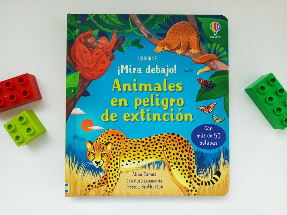 Animales en peligro de extinción - Usborne po hiszpańsku
