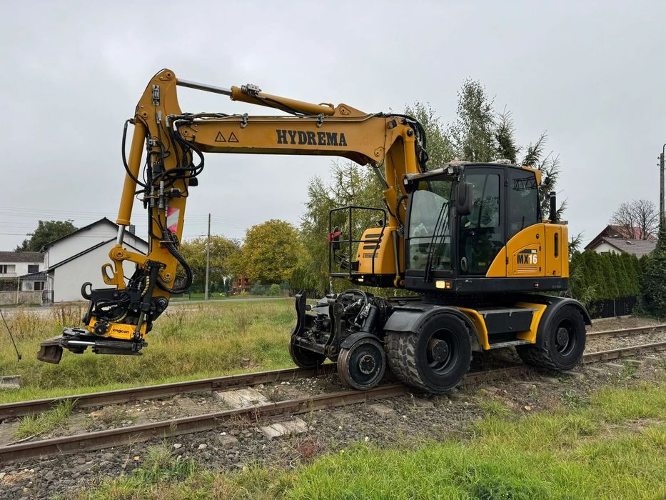Hydrema MX16 RAIL  Hydrema 2016r / MX16 RAIL / ENGCON S60 / System 3d