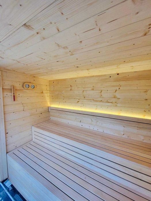 Sauna ogrodowa Five star , z piecem,