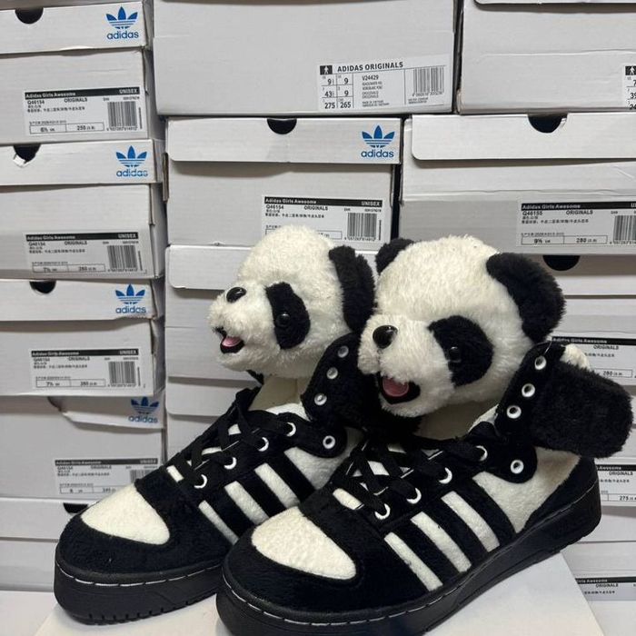 Adidas x Jeremy Scott Panda | кросівки адідас джеремі скотт панда