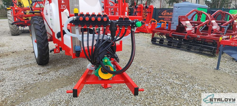 STALOVY Opryskiwacz ciągany 1500l lanca 15m LISICKI gwarancja atest