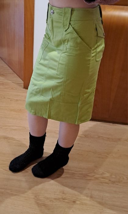 Saia Verde Lime – Estilo e Frescor para Qualquer Ocasião