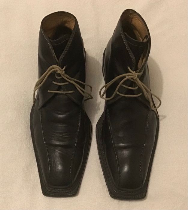 Botas em couro artesanal