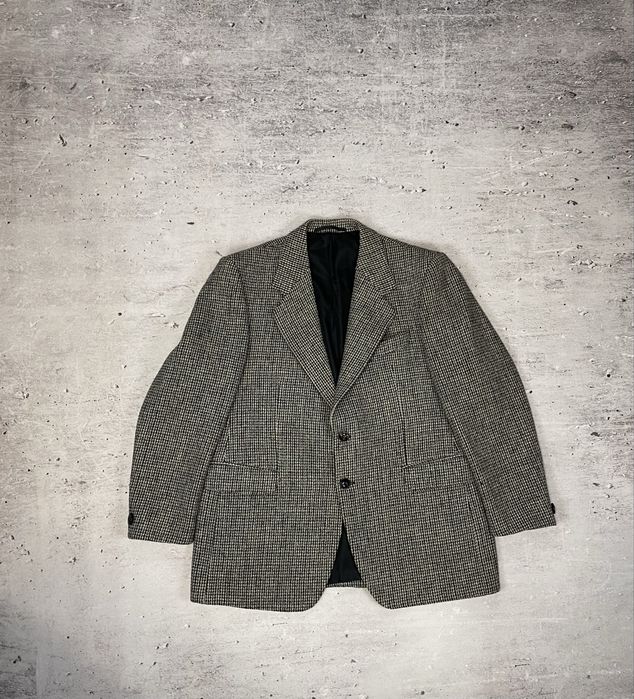 Harris Tweed męska welniana marynarka kurtka zakiét rozmiar M