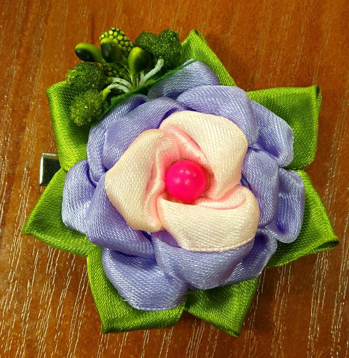 гребешок, шпильки, бантик из волос, цветы, пушок, фоамин