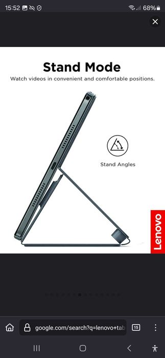 Lenovo Tab M11 (4GB 128GB) (Wifi) - Luna Grey + Pen + Folio