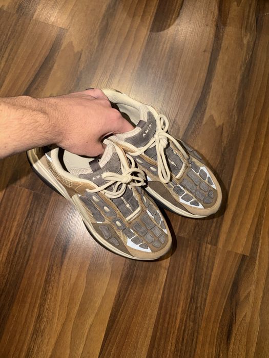 Amiri Bone Runner Brown Beige
