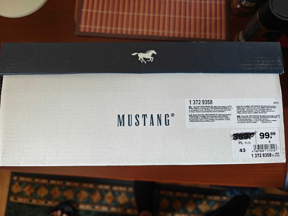 Buty męskie Mustang