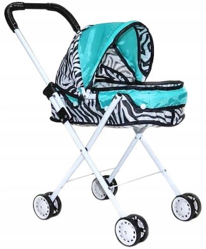 Duży Wózek Dla Lalek Głęboki Gondola Spacerowy