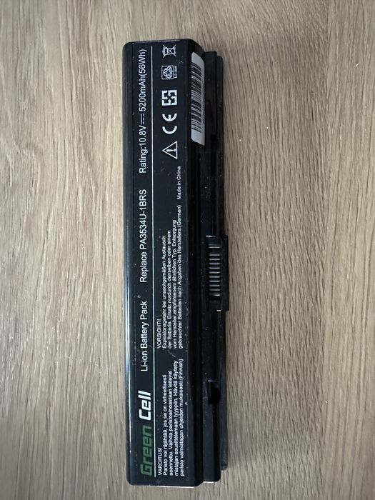 Bateria Green Cell Li-ion Battery Pack PA3534U-1BRS Toshiba Satellite