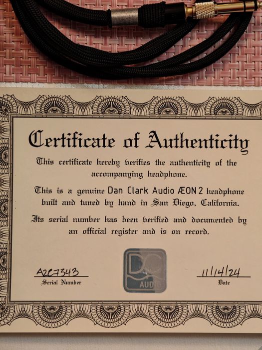 Dan Clark Aeon 2 Noir + Vivo 3.5 mm