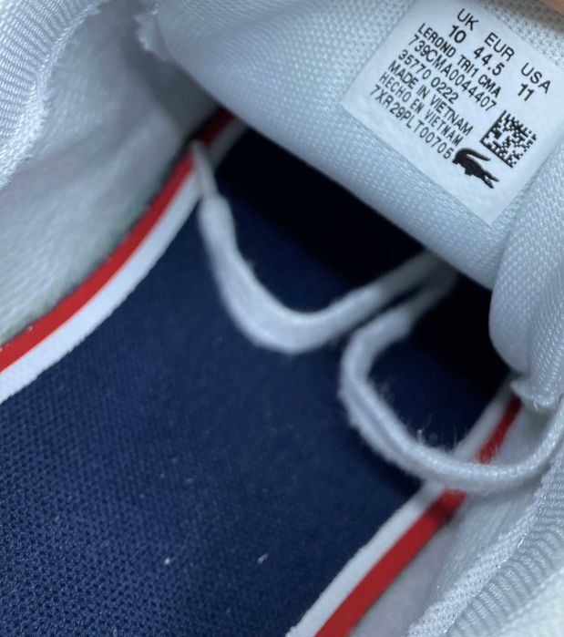 LACOSTE Lerond TR1 r.44,5 oryginalne buty męskie