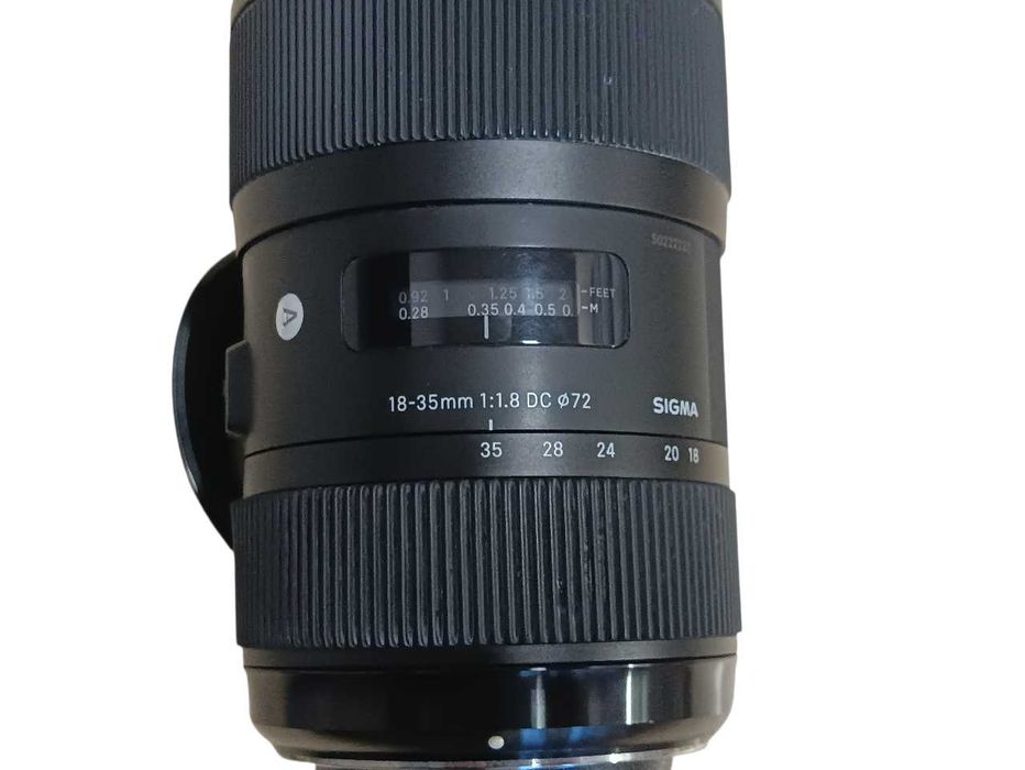 Obiektyw SIGMA 18-35 mm F1.8 DC HSM I Art Nikon F