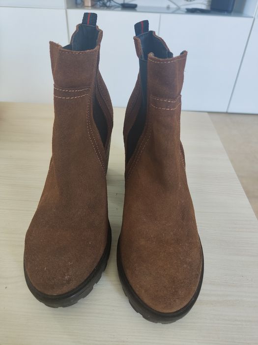 Botas castanhas Seaside