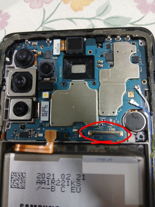 Samsung A72 para peças