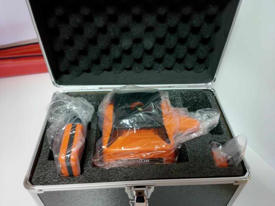 Kit de nível a laser rotativo com tripé ajustável sistema de nível a laser autonivelante para projeção em construção.