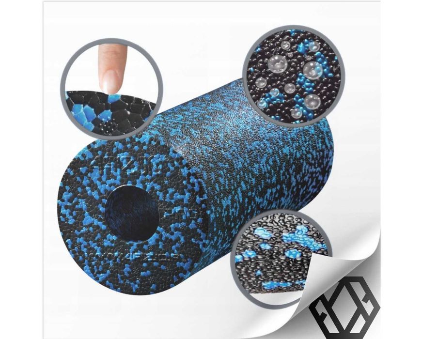 Zestaw EPP Roler Wałek do Masażu Rehabilitacji Duoball Piłka do Masażu