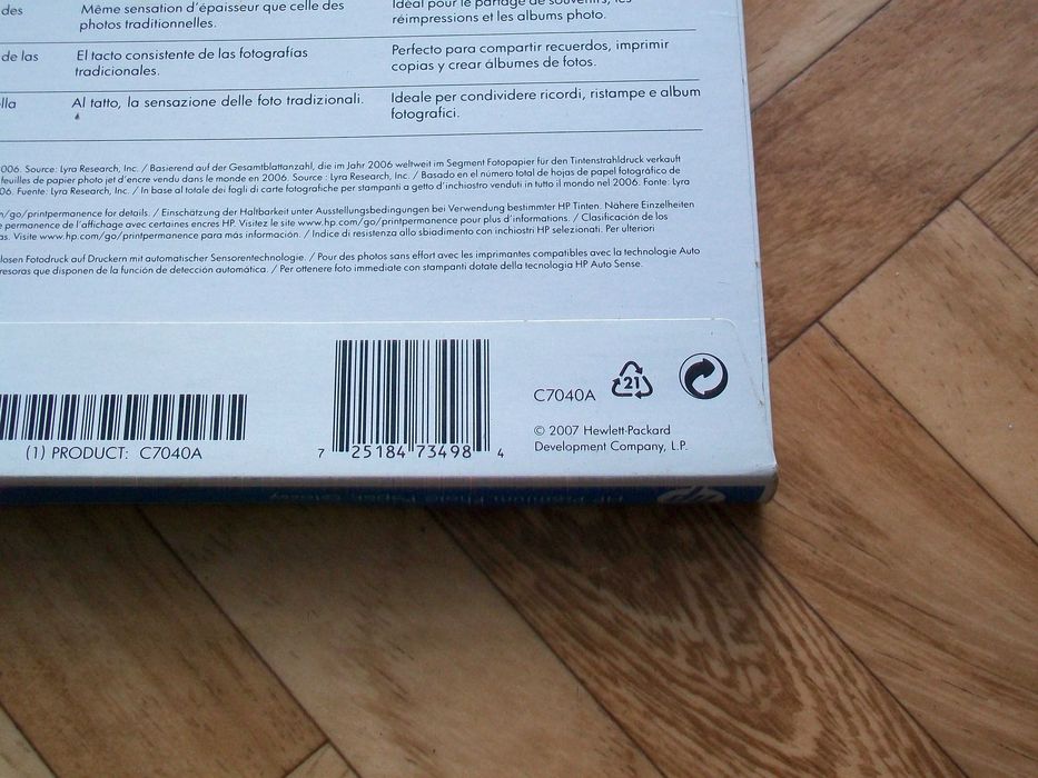 Papier HP Premium Photo Paper A4, 42 kartki
