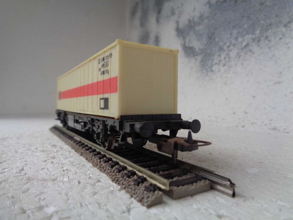 1:87 LIMA Vagão porta contentor da DB comboio