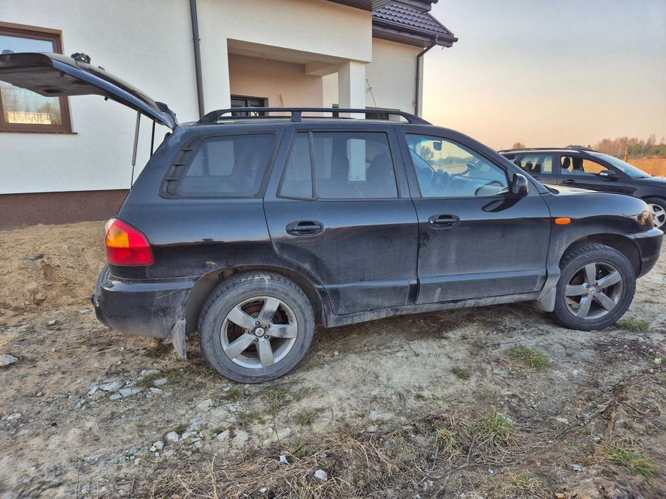 Hyundai Santa FE I 2004 LPG HAK uszkodzony na części