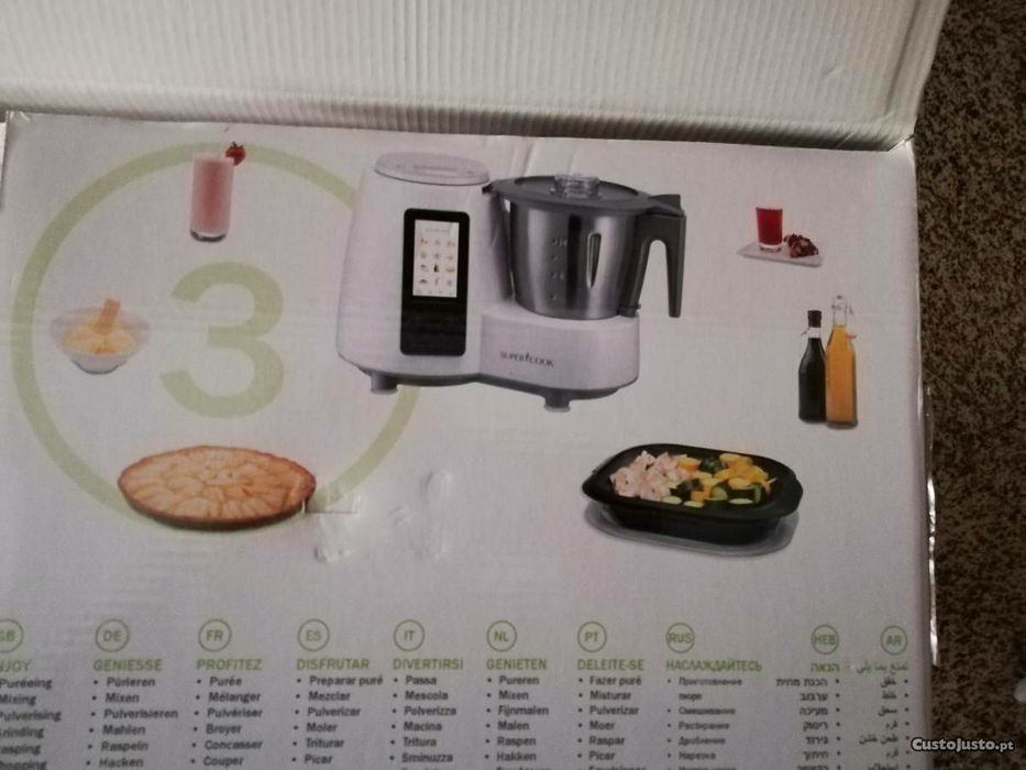 Robô de cozinha Super cook