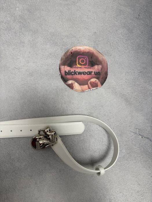 Ремень ремінь Chrome hearts White balenciaga hermes vetements