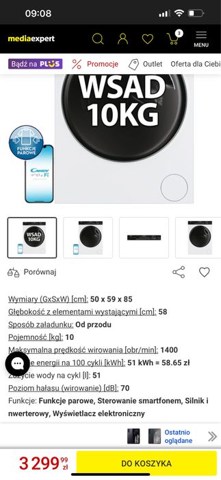 Pralka Haier Al sterowana smartfonem na gwarancji