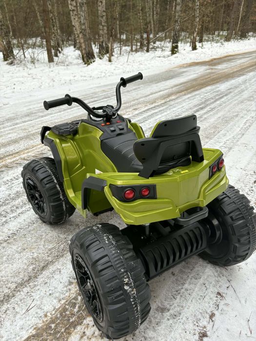 Elektryczny quad na akumulator ATV Zielony dla dziecka