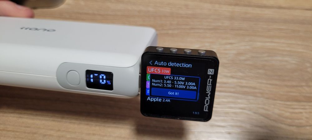 POWER-Z Portable USB Tester KM003C від ChargerLAB Тестер протоколів