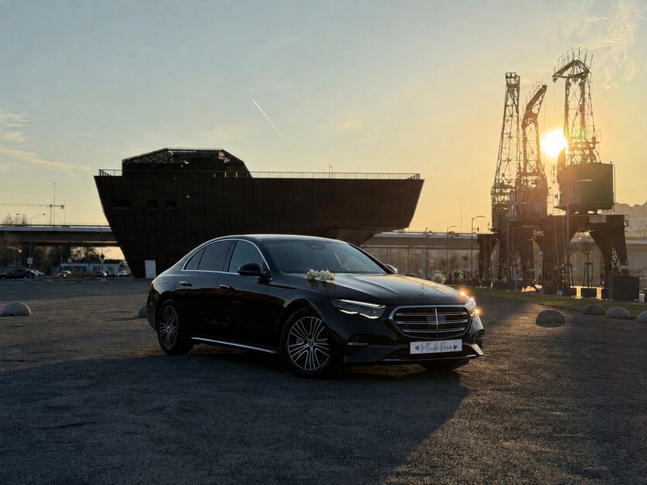 Auto do ślubu | Mercedes E klasa do ślubu