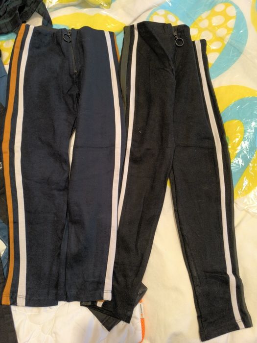 Diversas calças e vestido