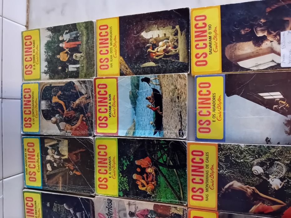 Conjunto de 21 Livros Colecção Os Cinco