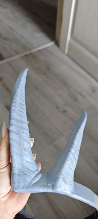 Великі роги на обручі 3d друк