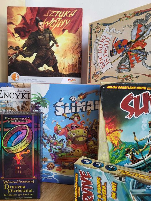 Zestaw gier planszowych: wyprzedaż kolekcji !