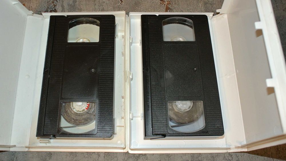 Kasety VHS - zestaw 5 sztuk - nr 6