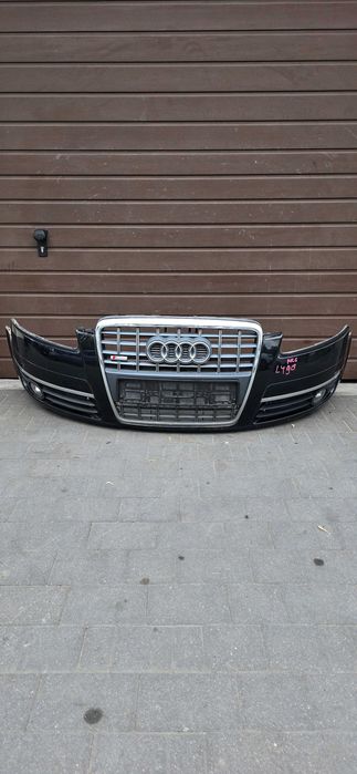 Zderzak przedni grill S-Line Audi A6 C6 04-08 LY9B