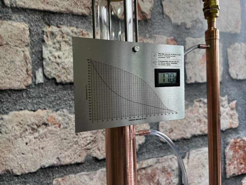 Destylator MIEDZIANY PotStill / Kocioł 30-100l / Z Aromatyzatorem [Zestaw na fi54] Na Bimber, Owoce, Zboża