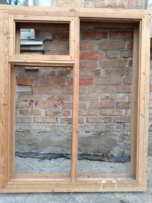 Окно двойное с рамой