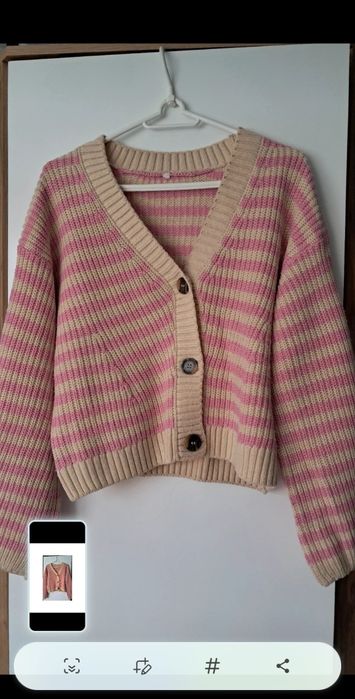 Sweterek kardigan z House