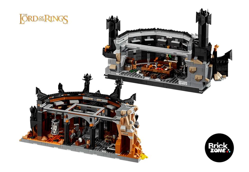 ‼️5471 деталей‼️Конструктор Lego The Lord of the Rings: Barad-dur / Володар Перснів Барад-Дур (10333)