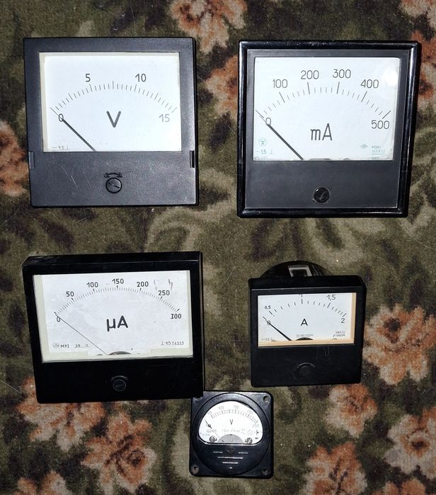 Продам аналоговые вольтметры и амперметры