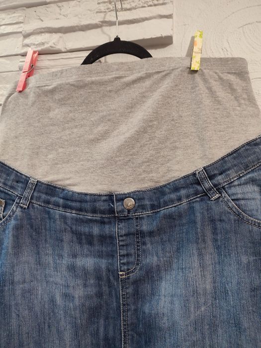 Spódnica jeansowa ciążowa roz Xl