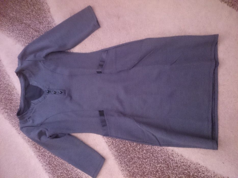 Sukienka szara dzianina